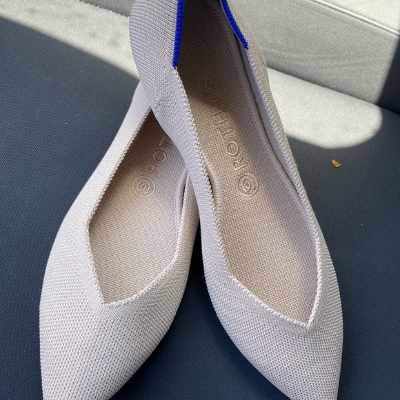 Rothy's Shoes - NWOB Beige pointed Rothy’s